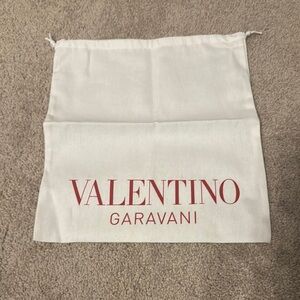 Valentino Garavani White Dust Bag